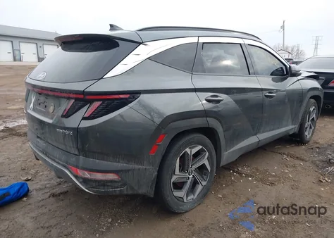 2022 Hyundai Tucson Hybrid Limited z USA, uszkodzony, nr VIN KM8JECA17NU034933